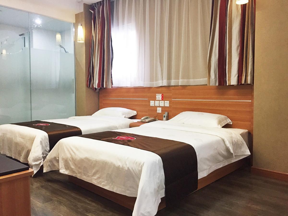 Thank Inn Chain Hotel Guangdong Shenzhen Baoan International Airport Экстерьер фото